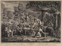KG 11241
<br/>
Lente / Flora en Zephyr
<br/>
<em>Poilly, Jean Baptiste de (1669-1728)</em>